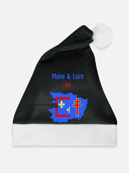 Maine & Loire - Weihnachtsmütze - Schwarz/Weiß