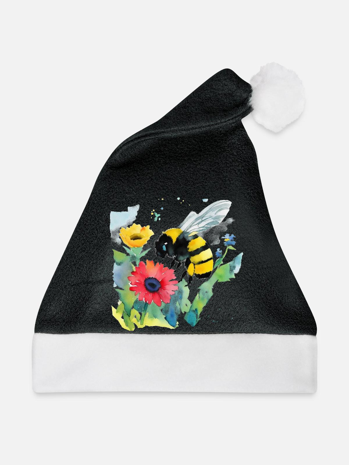 Hummel - Weihnachtsmütze - Schwarz/Weiß - Vorne