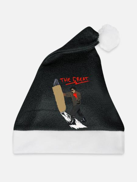 The great boxing - Weihnachtsmütze - Schwarz/Weiß