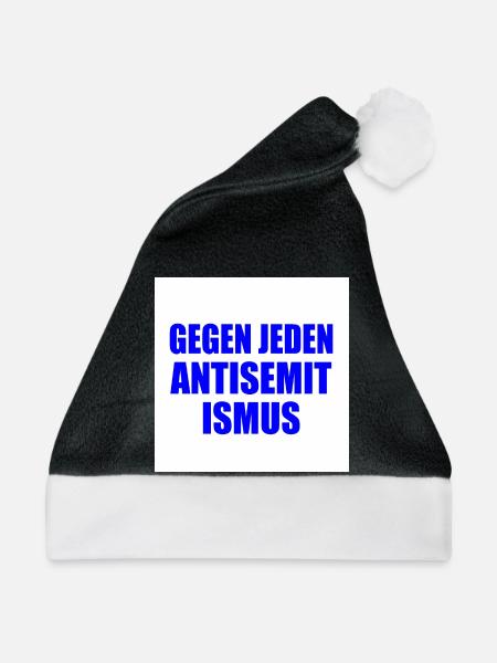 gegen jeden antisemitismus - Weihnachtsmütze - Schwarz/Weiß