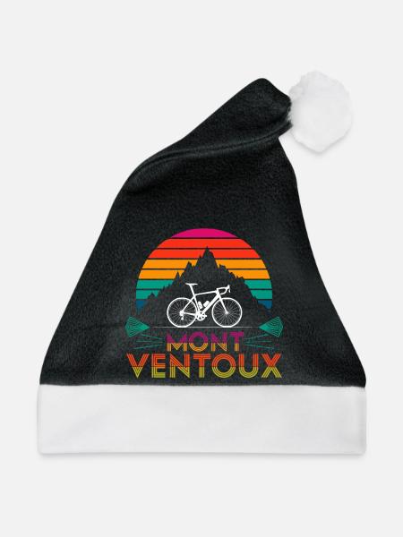 Mont Ventoux Fahrradtour - Weihnachtsmütze - Schwarz/Weiß