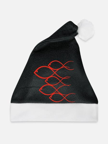 Goldfisch Banc - Weihnachtsmütze - Schwarz/Weiß