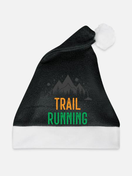 Trailrunning - Weihnachtsmütze - Schwarz/Weiß