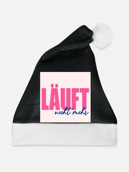LÄUFT NICHT MEHR - Weihnachtsmütze - Schwarz/Weiß
