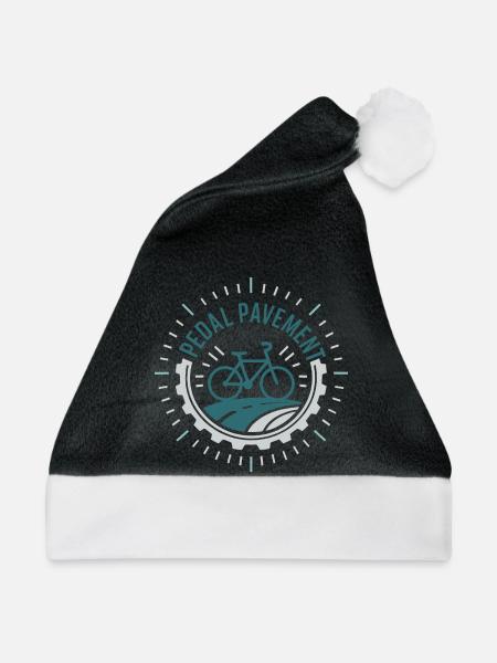 Pedal Pavement - Weihnachtsmütze - Schwarz/Weiß