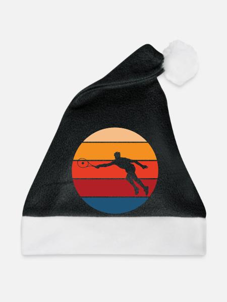 Tennis - Weihnachtsmütze - Schwarz/Weiß