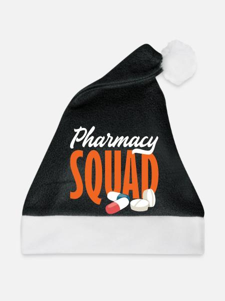 Apotheker Pharmazeutisch-technischer - Weihnachtsmütze - Schwarz/Weiß