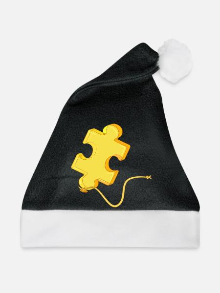 DESCARTES - Weihnachtsmütze - Schwarz/Weiß