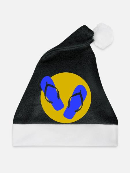Endlich Ferien! - Weihnachtsmütze - Schwarz/Weiß