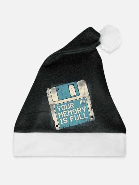 Your Memory - Weihnachtsmütze - Schwarz/Weiß