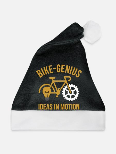 Ideen in Bewegungsfahrrad - Weihnachtsmütze - Schwarz/Weiß