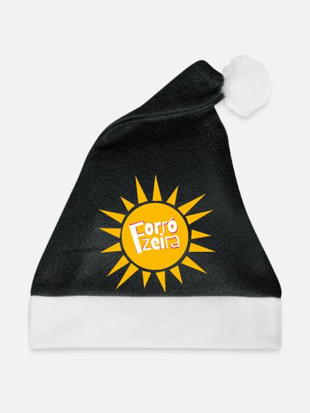 Forrozeira – Sonne & Forro Statement - Weihnachtsmütze - Schwarz/Weiß
