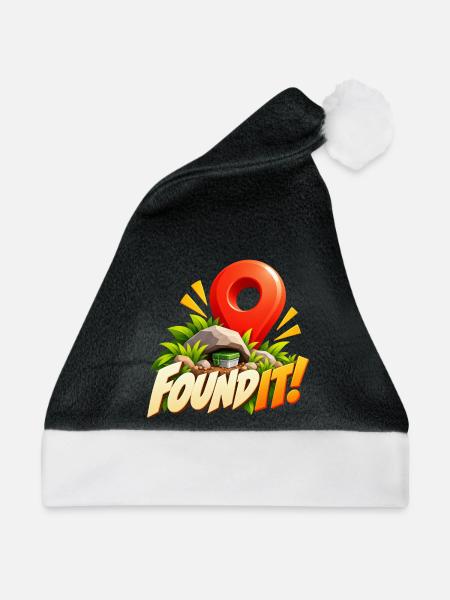 Found It! Schatzfund Abenteuer - Weihnachtsmütze - Schwarz/Weiß