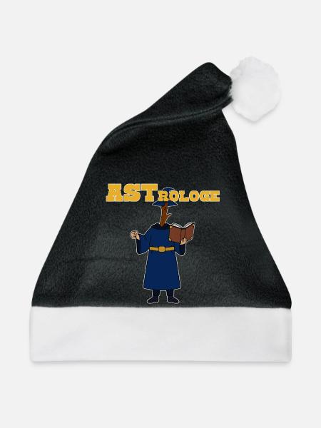 Astrologe lustiger Dadjoke, zweideutig - Weihnachtsmütze - Schwarz/Weiß