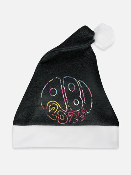 Abi 2025 Groovy Abiball Matura Geschenk - Weihnachtsmütze - Schwarz/Weiß - Vorne