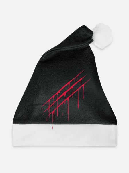 gore Krallenspuren - Weihnachtsmütze - Schwarz/Weiß