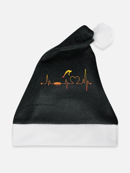 Trampolin Heartbeat - Weihnachtsmütze - Schwarz/Weiß