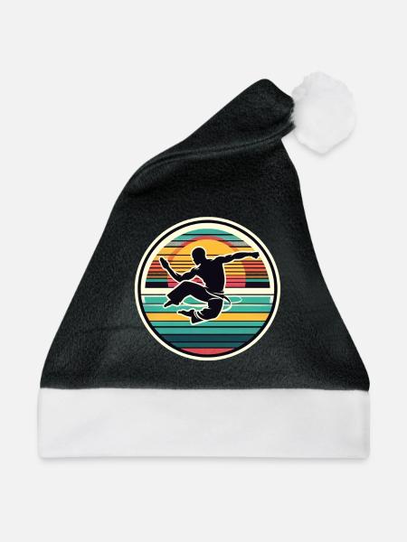 Capoeira - Weihnachtsmütze - Schwarz/Weiß
