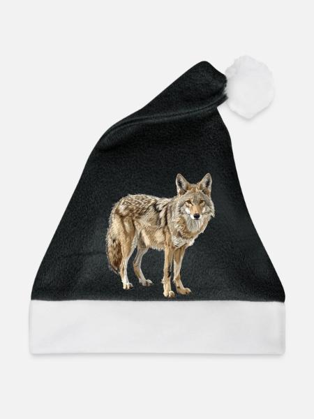 Kojoten Kojote - Weihnachtsmütze - Schwarz/Weiß