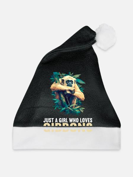 Gibbons Gibbon - Weihnachtsmütze - Schwarz/Weiß