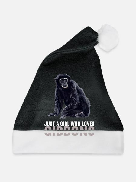 Gibbons Gibbon - Weihnachtsmütze - Schwarz/Weiß