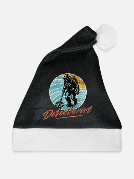 Sondeln Metalldetektor - Weihnachtsmütze - Schwarz/Weiß
