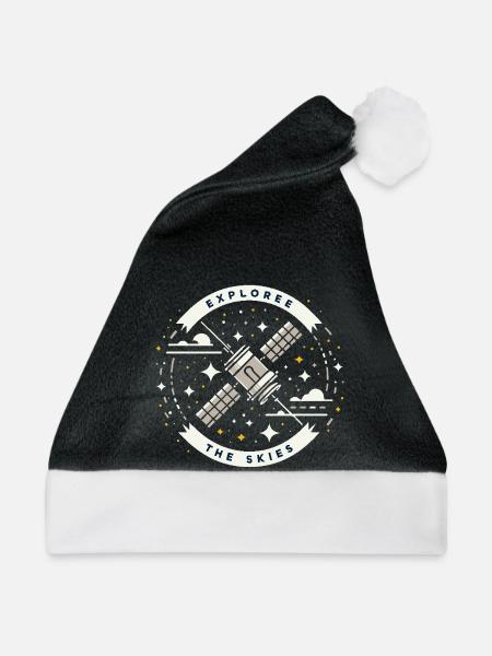 ERKUNDEN SIE DIE LÜFTE - Weihnachtsmütze - Schwarz/Weiß