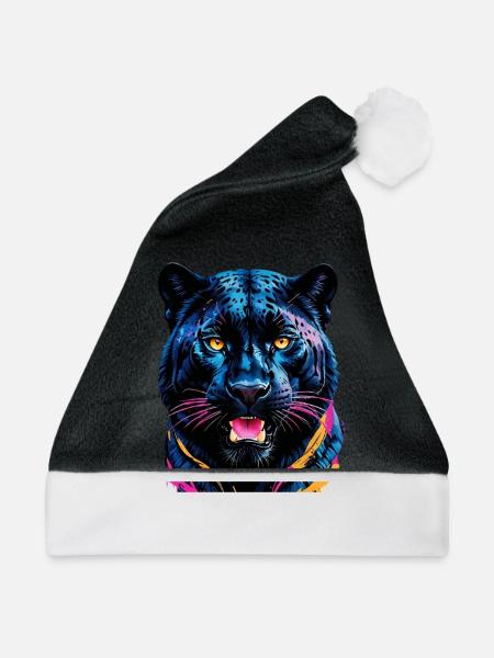 Tiger - Weihnachtsmütze - Schwarz/Weiß