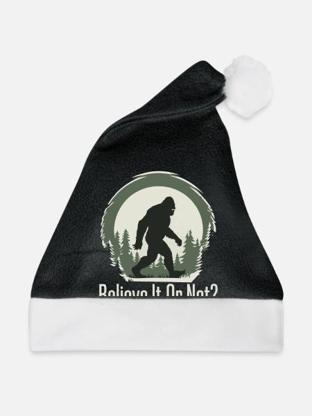 BIGFOOT - Weihnachtsmütze - Schwarz/Weiß