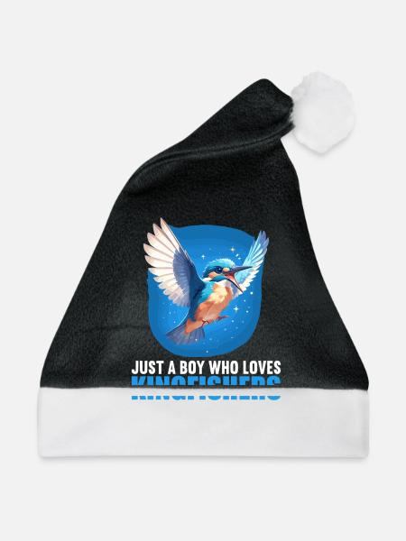 Eisvögel Eisvogel - Weihnachtsmütze - Schwarz/Weiß