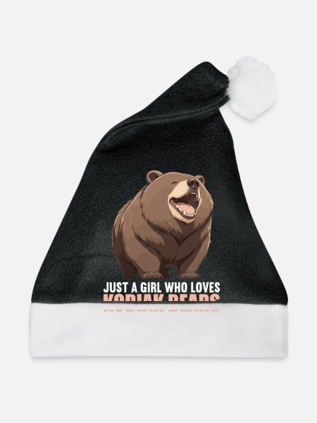 Kodiakbären Kodiakbär - Weihnachtsmütze - Schwarz/Weiß
