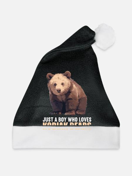 Kodiakbären Kodiakbär - Weihnachtsmütze - Schwarz/Weiß
