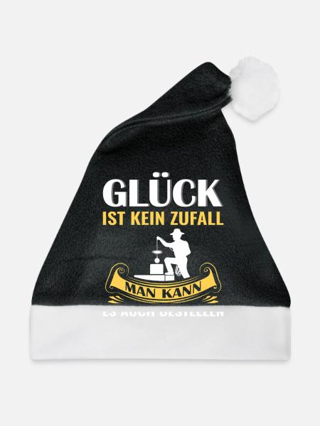 Schornsteinfeger Herren - Weihnachtsmütze - Schwarz/Weiß