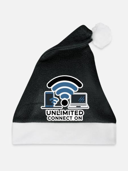 ONLINE - Weihnachtsmütze - Schwarz/Weiß