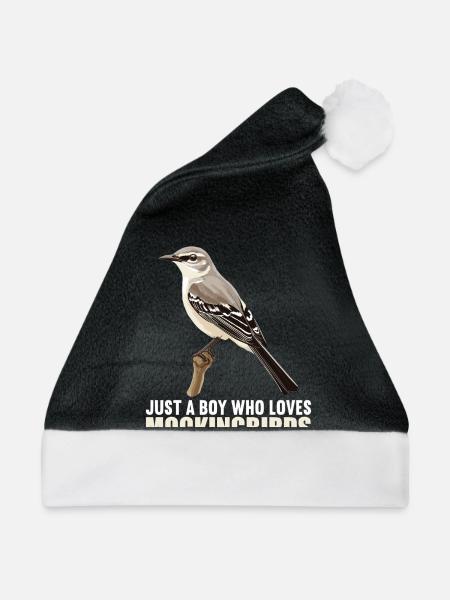 Spottdrosseln Spottdrossel - Weihnachtsmütze - Schwarz/Weiß