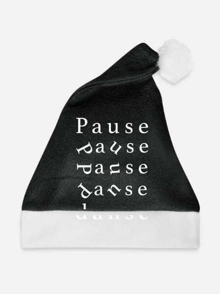tanzen - Weihnachtsmütze - Schwarz/Weiß