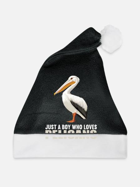 Pelikane Pelikan - Weihnachtsmütze - Schwarz/Weiß