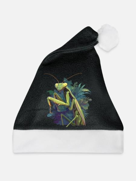 Gottesanbeterinnenen Gottesanbeterin - Weihnachtsmütze - Schwarz/Weiß