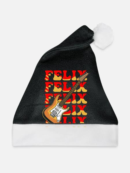 Felix - Weihnachtsmütze - Schwarz/Weiß