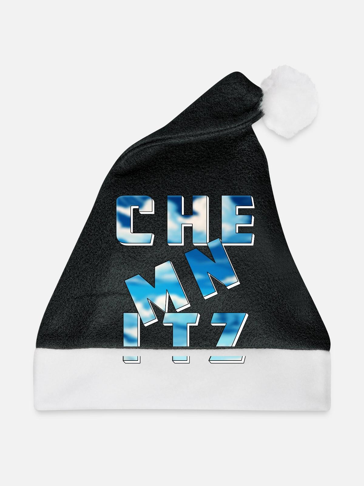 CHEMNITZ - Weihnachtsmütze - Schwarz/Weiß - Vorne