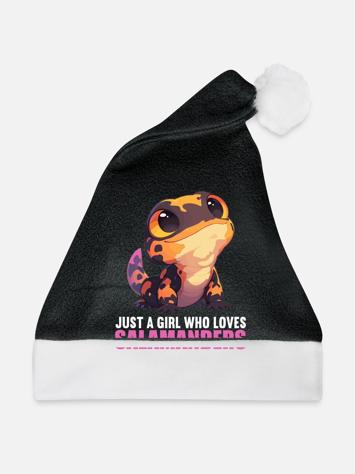 Salamanders Salamander - Weihnachtsmütze - Schwarz/Weiß - Vorne