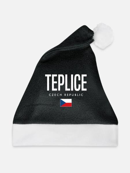 Teplice Tschechien - Weihnachtsmütze - Schwarz/Weiß