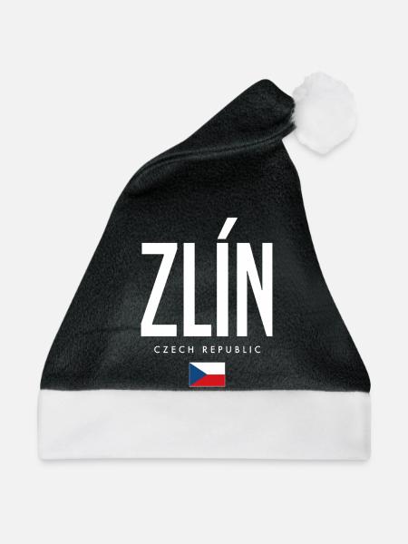 Zlin Tschechien - Weihnachtsmütze - Schwarz/Weiß