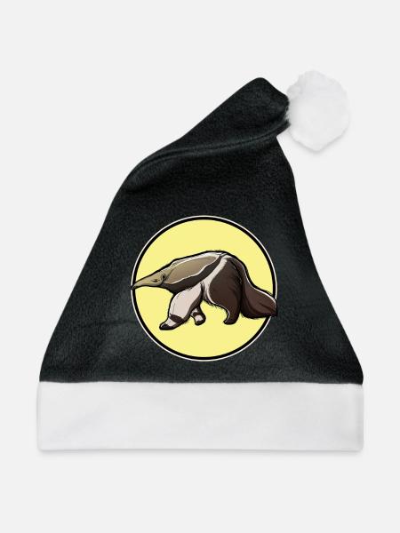 Ameisenbären Ameisenbär - Weihnachtsmütze - Schwarz/Weiß