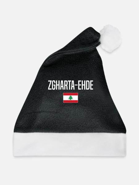 Zgharta-Ehden Libanon - Weihnachtsmütze - Schwarz/Weiß