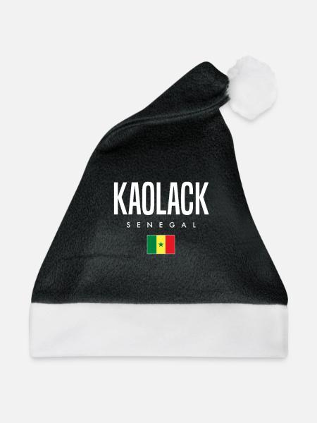 Kaolack Senegal - Weihnachtsmütze - Schwarz/Weiß