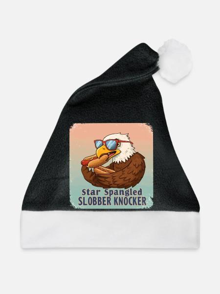 Star Spangled Slobber Knocker - Weihnachtsmütze - Schwarz/Weiß