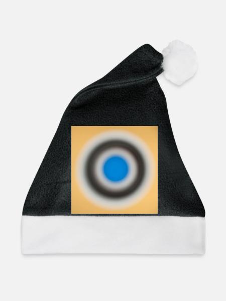 Yellow_001 - Weihnachtsmütze - Schwarz/Weiß