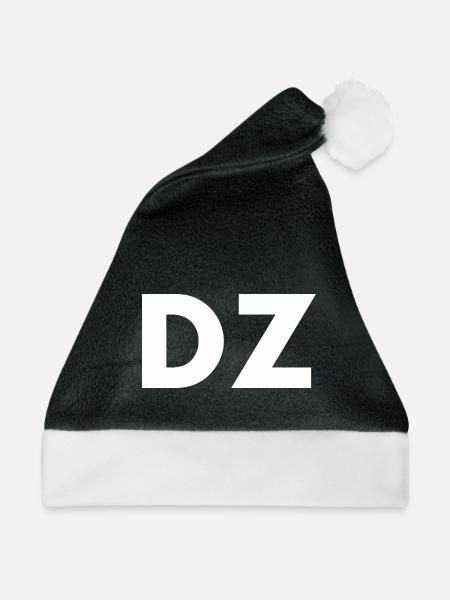 Dz - Weihnachtsmütze - Schwarz/Weiß