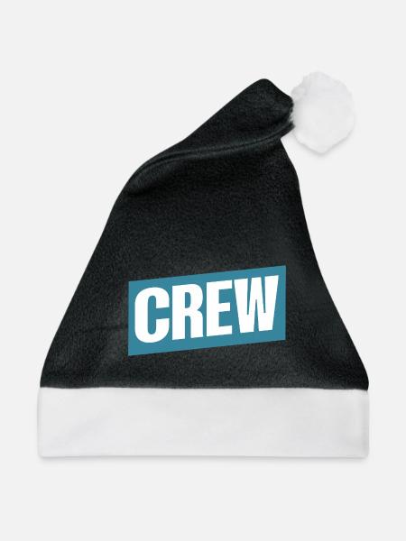 Crew - Weihnachtsmütze - Schwarz/Weiß